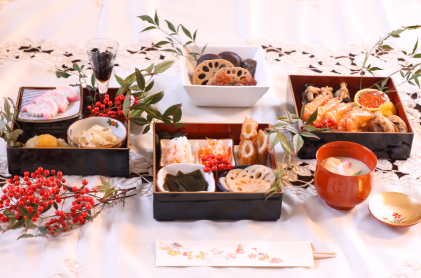 Osechi (Japanese traditional New Year's meal)