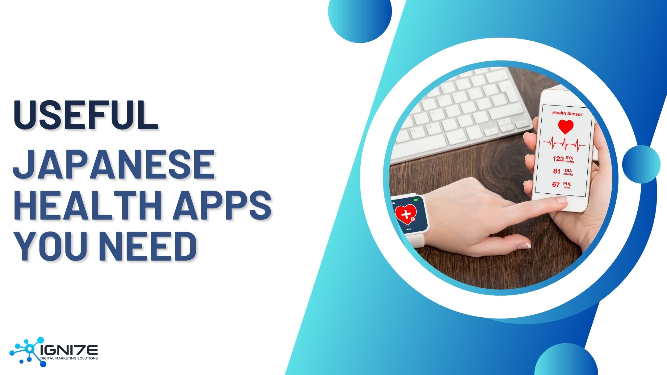 Top 5 Japanese Health Management Apps