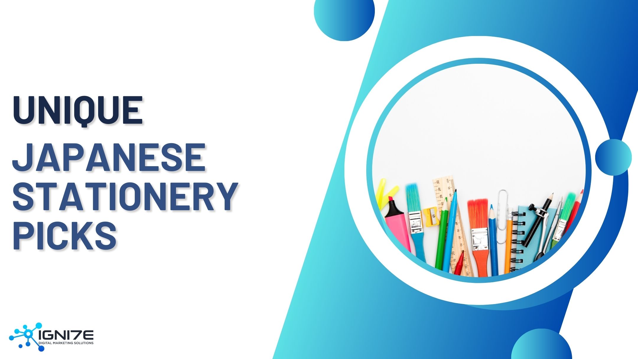 Top 7 Novelty Stationery Brands Unique to Japan