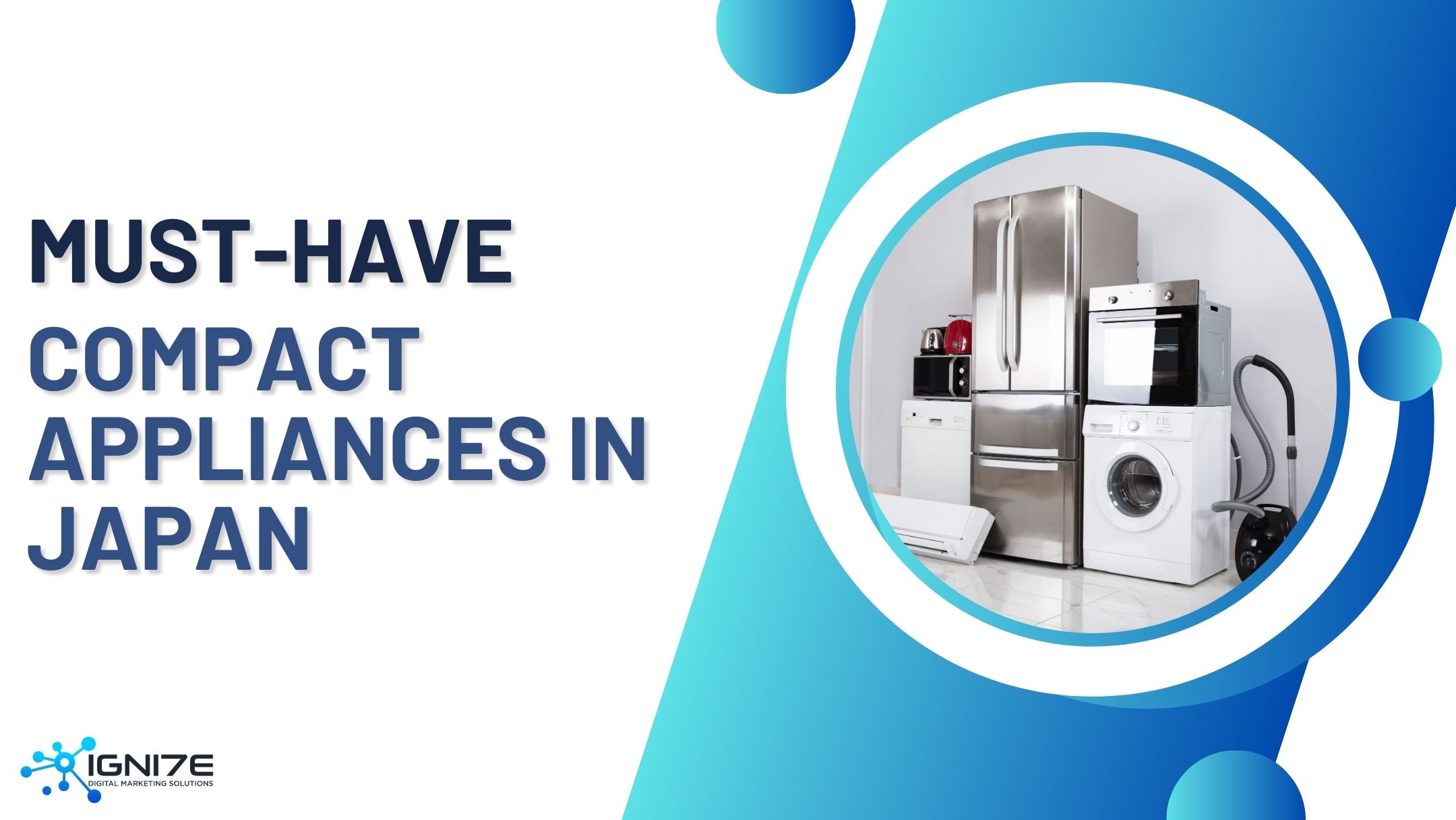 Top 5 Most Popular Compact Home Appliances in Japan