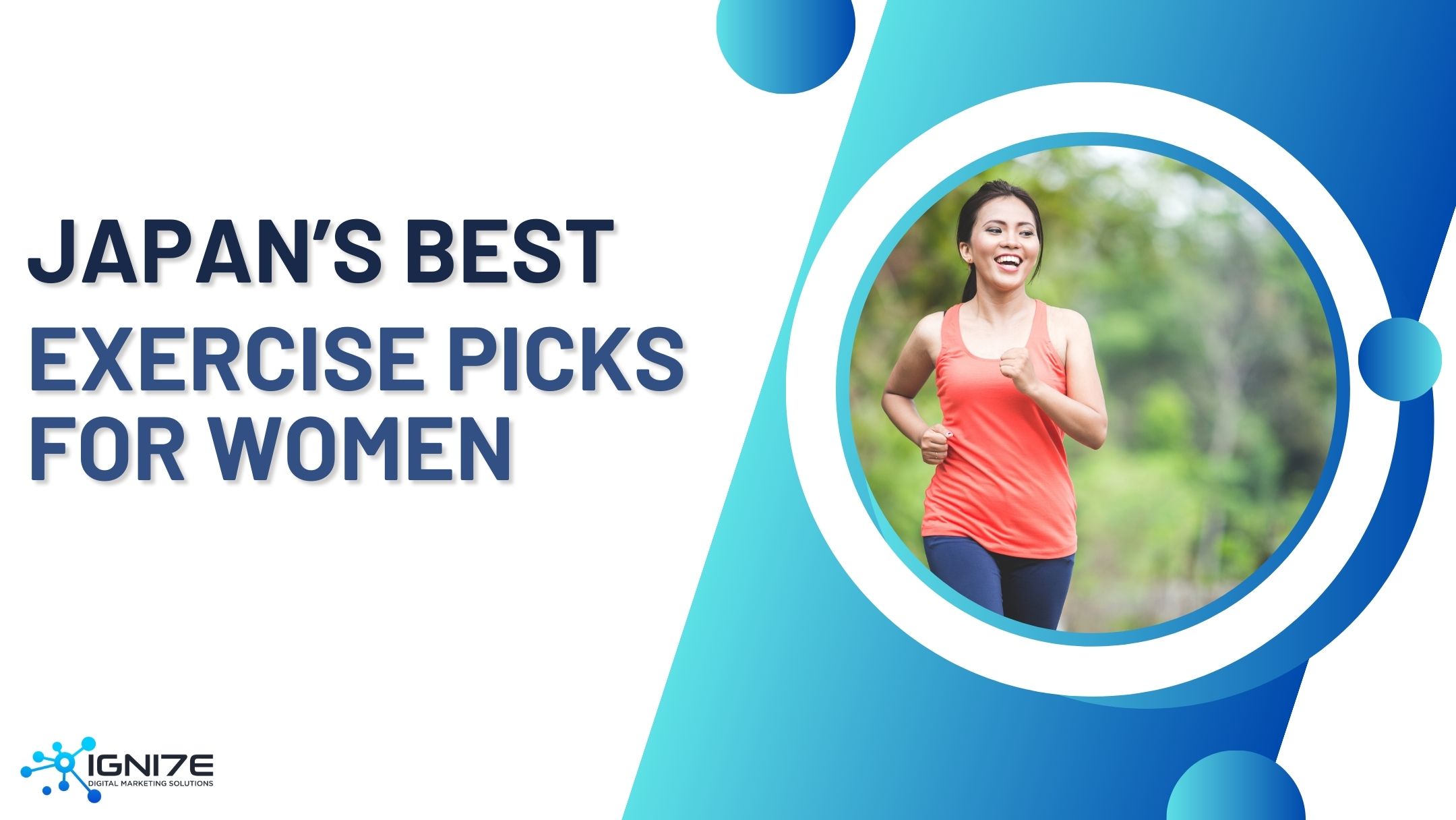 Top 5 Most Popular Exercise Activities Among Women in Japan