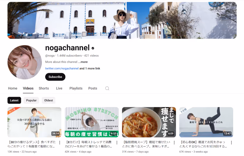 Popular Yoga Channels: Noga Channel