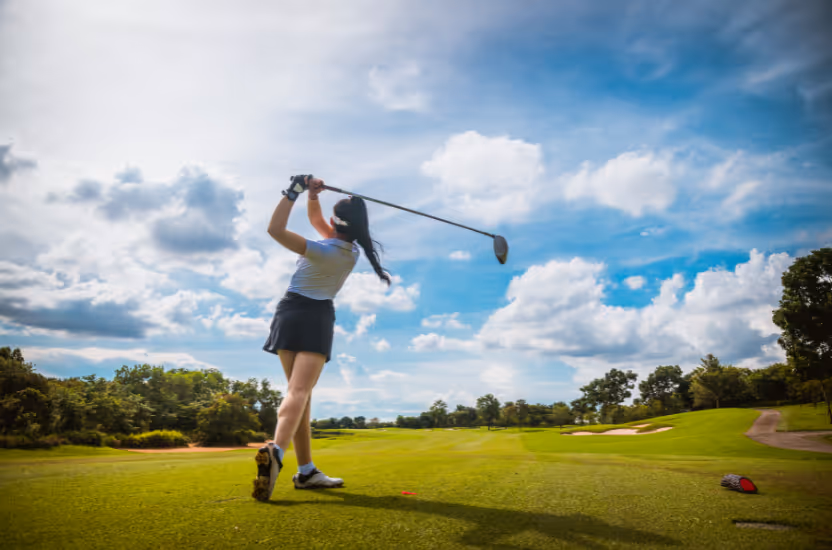 Autumn Activities: Golfing