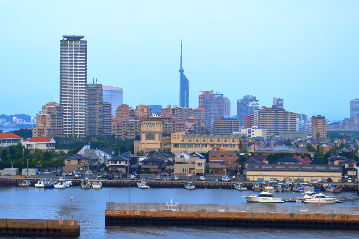 Scenery of Fukuoka