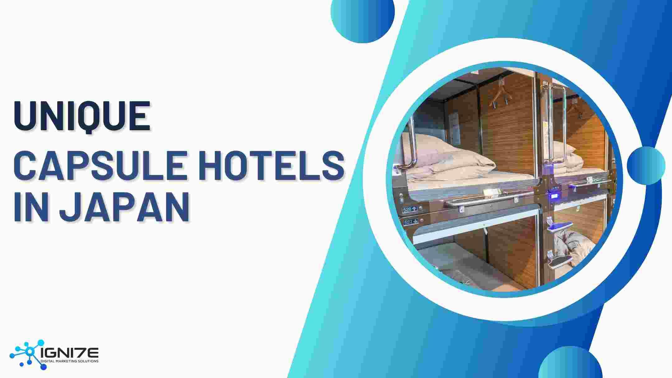 Top 7 Japanese Capsule Hotels With Unique Designs