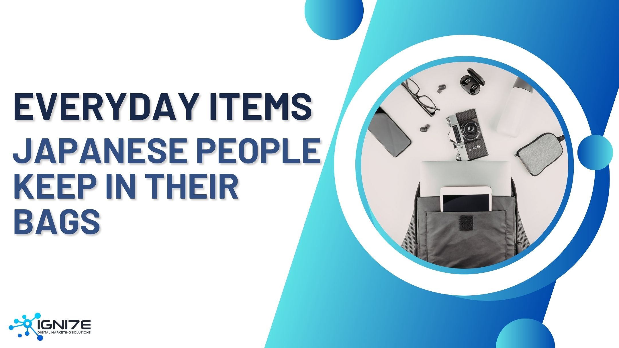 Top 10 Everyday Items Japanese People Always Keep in Their Bags