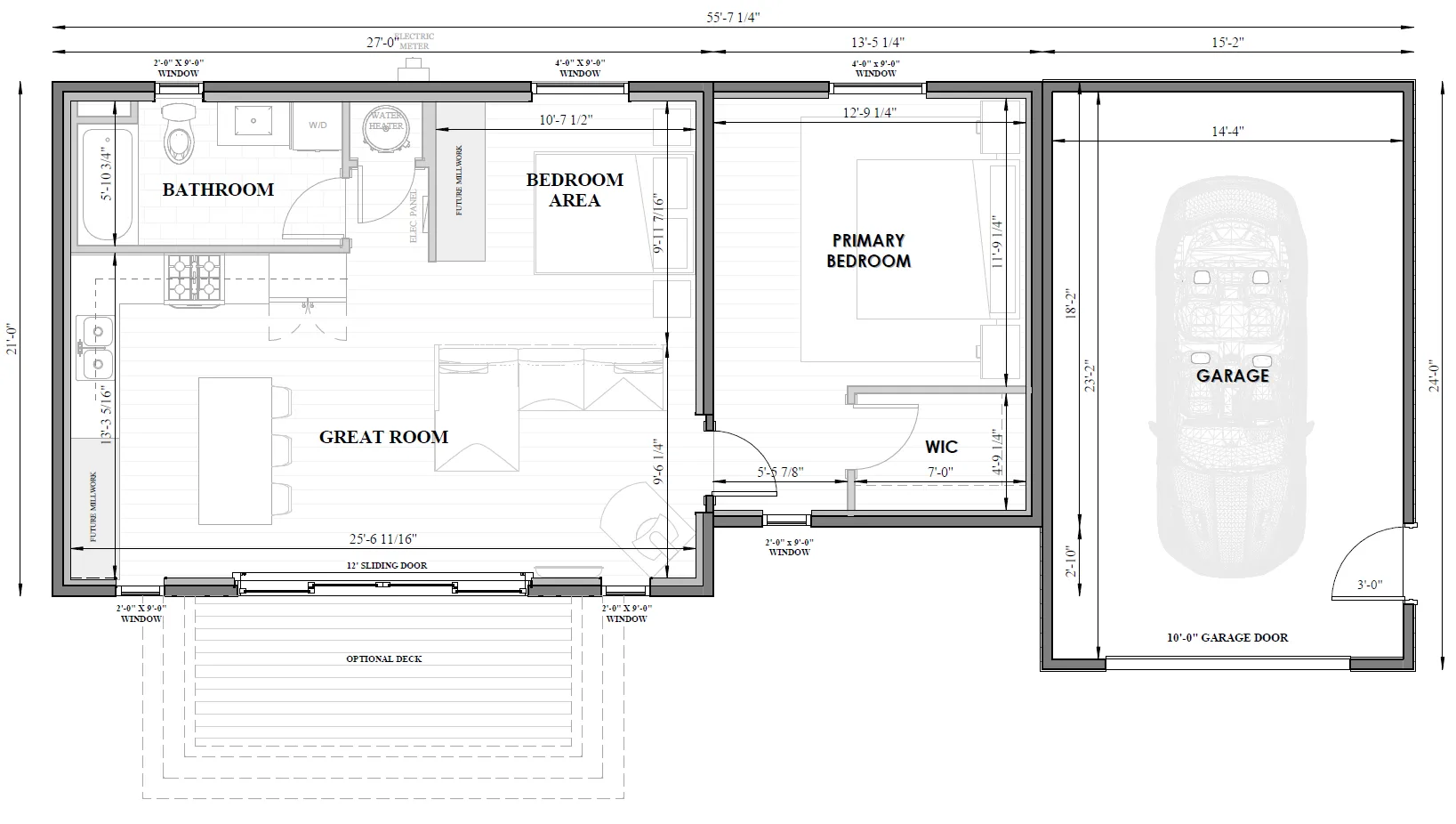 The Berkeley + Garage Right Floorplan