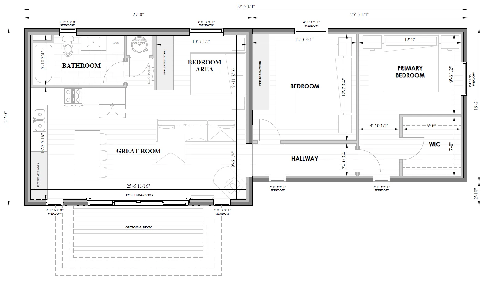 The Cambridge + 3 Bed Garage  Right Floorplan