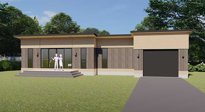 The Berkeley + Garage Right