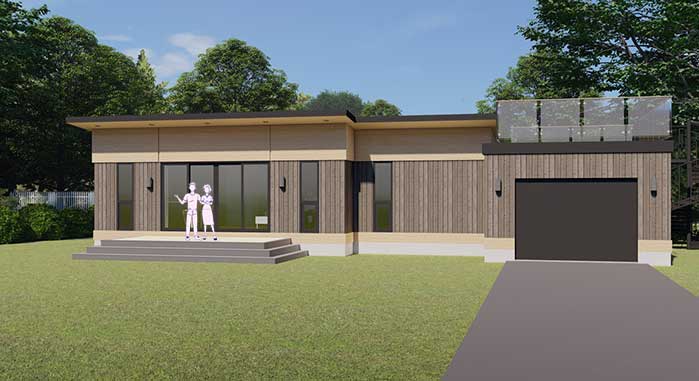 The Berkeley + Garage Right & Bonavista Deck™