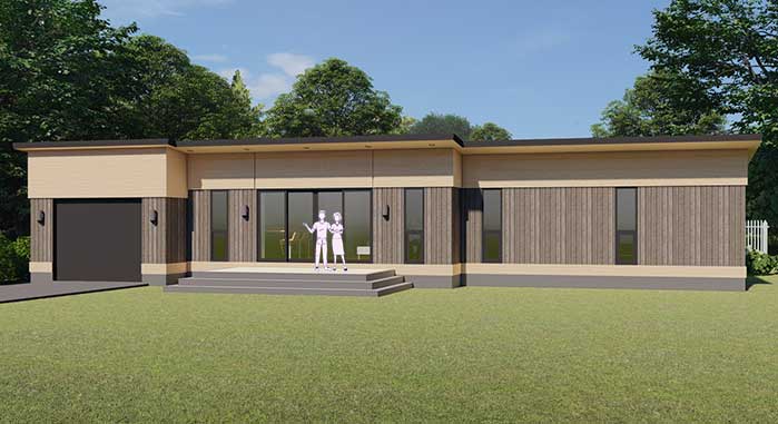 The Cambridge + Garage & Bonavista Deck™ Left