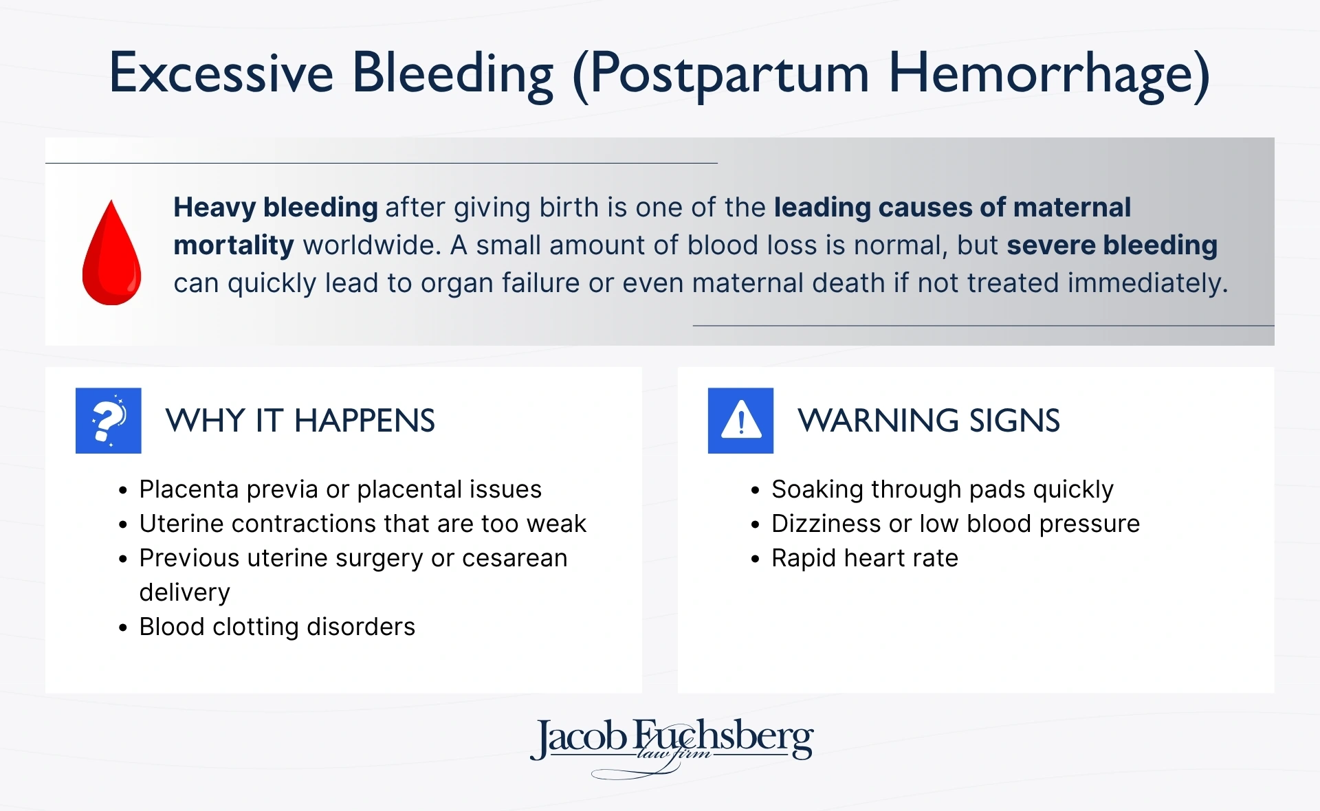Excessive Bleeding (Postpartum Hemorrhage)