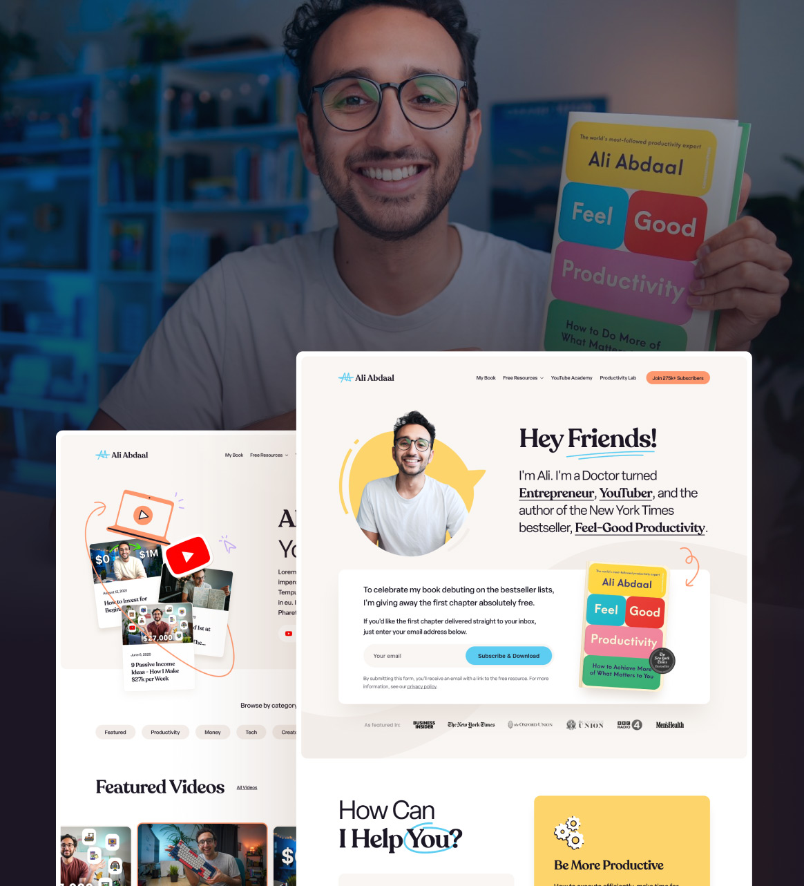 Greatness.com website design