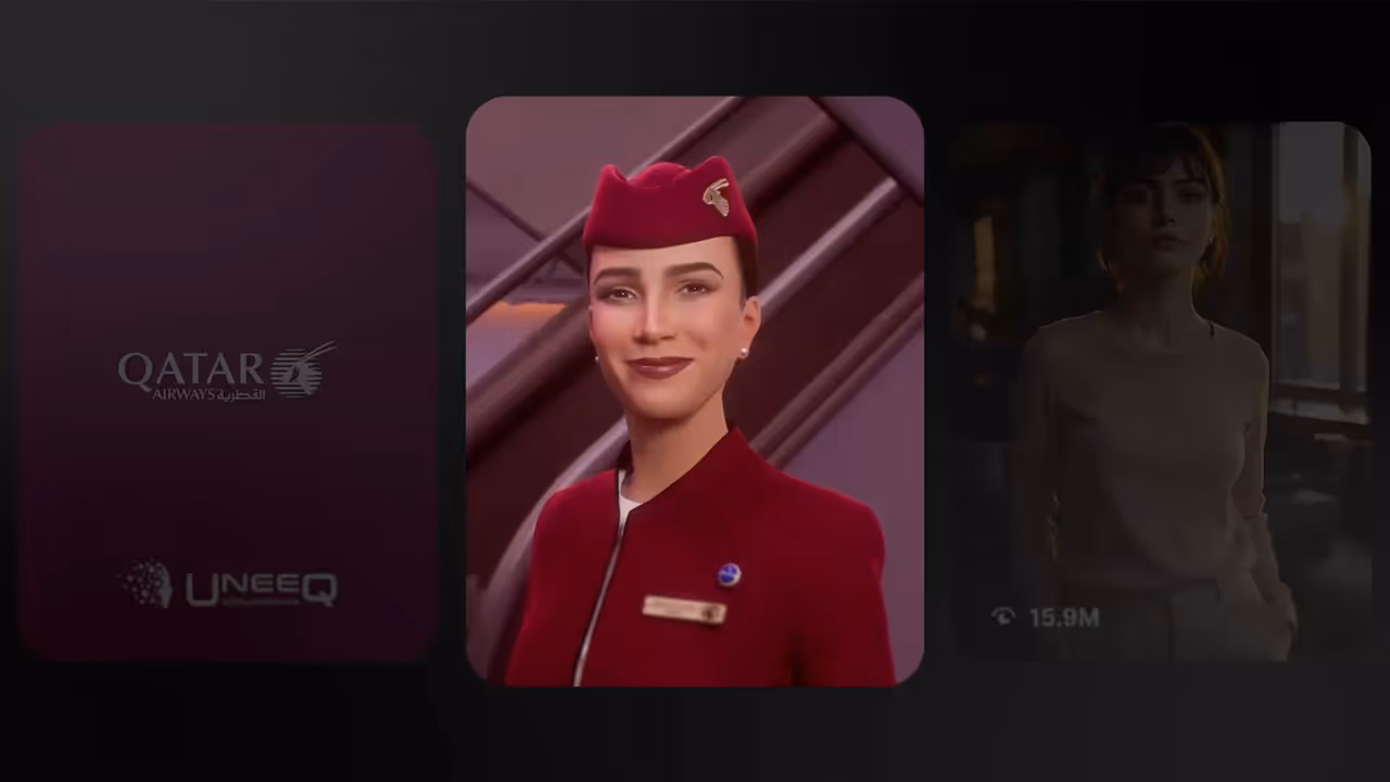 Sama from Qatar Airways