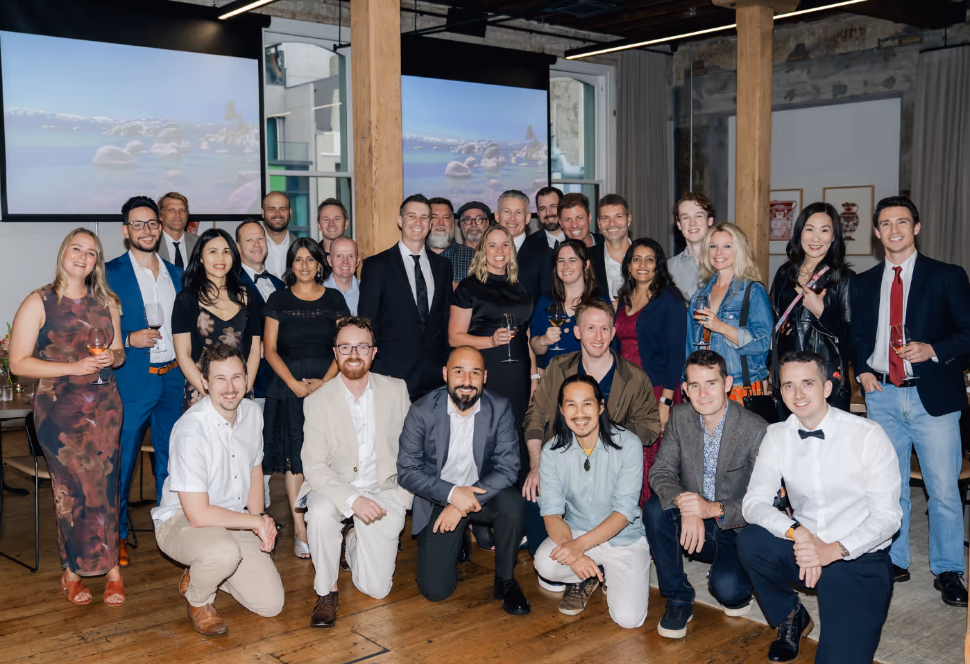 The UneeQ team — leaders in digital human and immersive training technology — at the 2026 company awards.