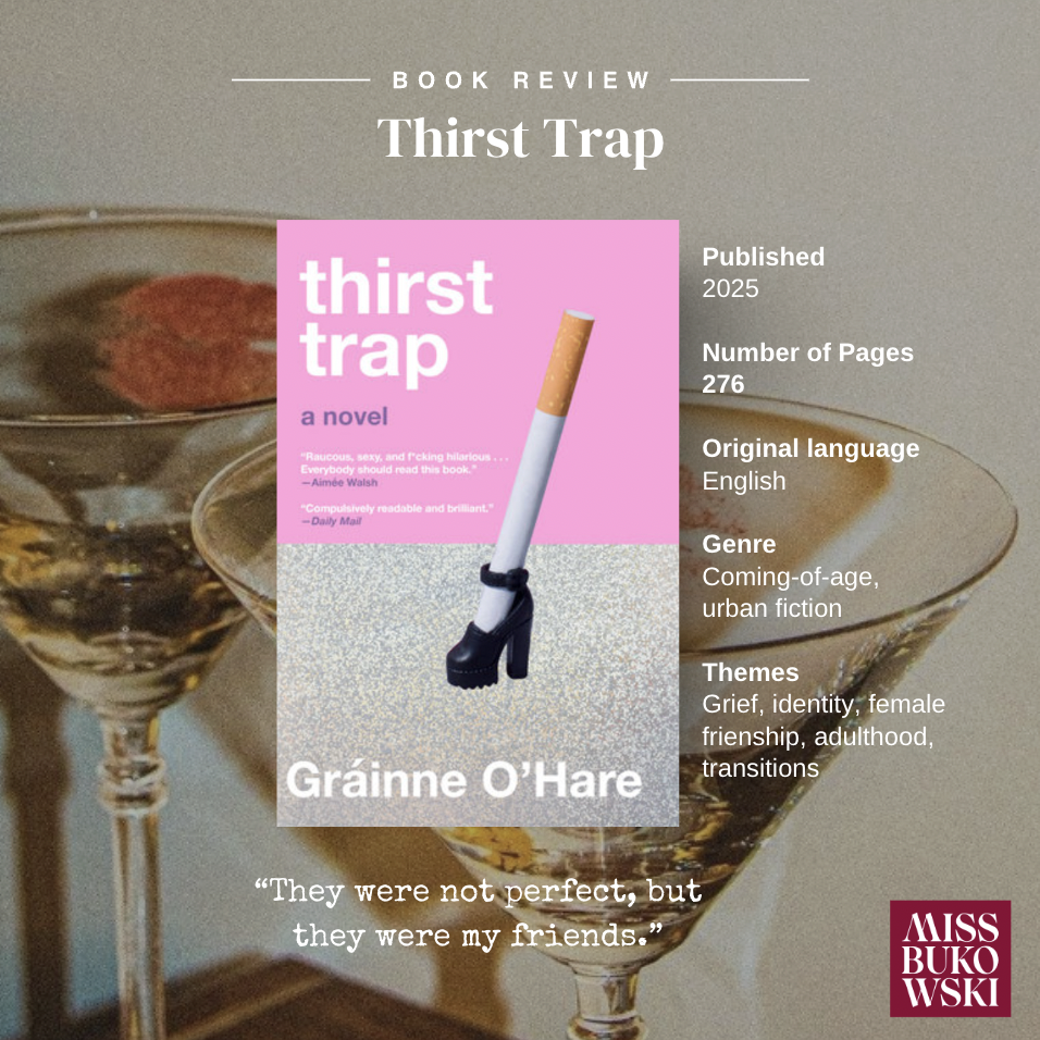 Book Club Guide: Thirst Trap by Grainne O'Hare