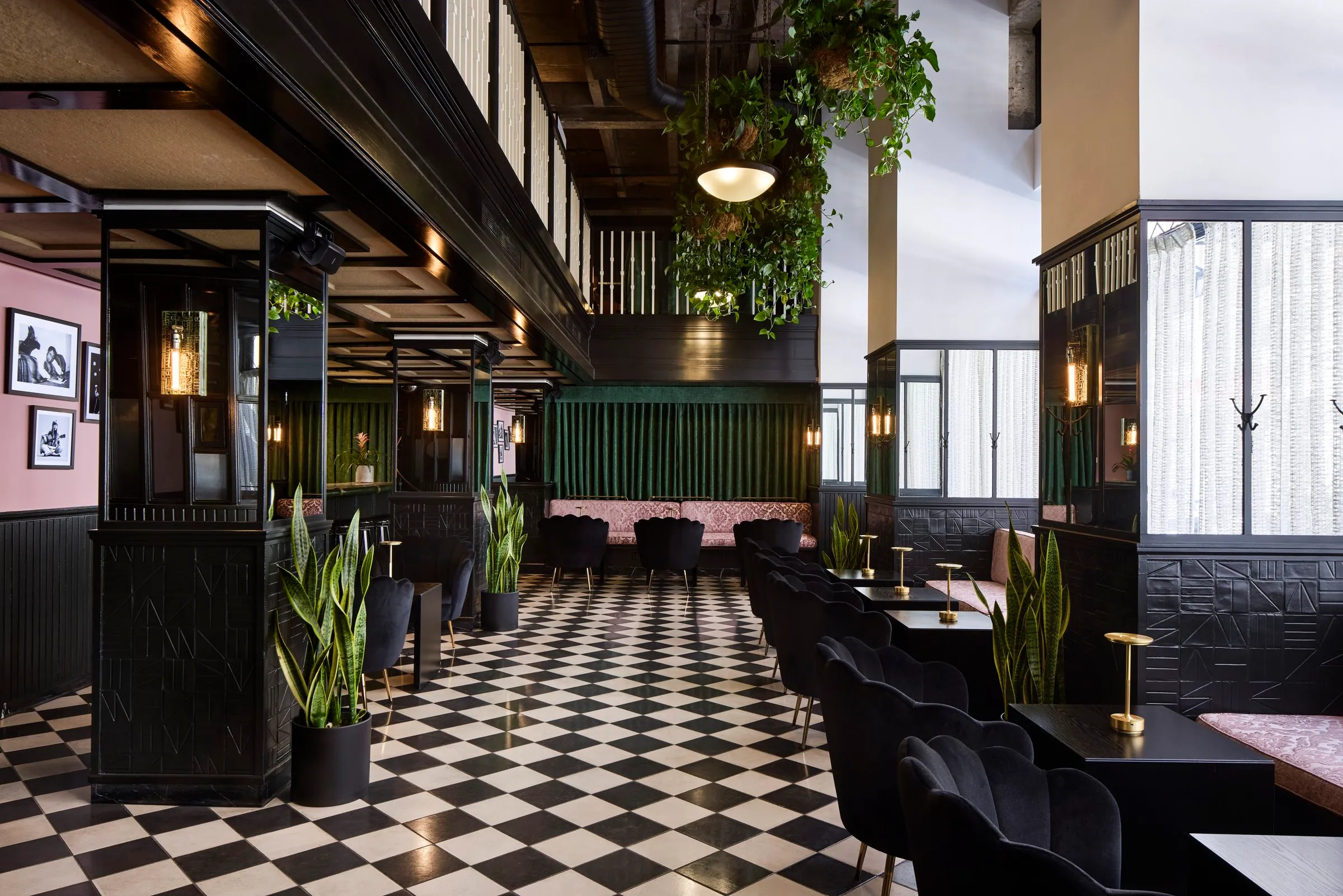 Interior Design Most Faq Mary Bar at the Stile Hotel by New Frontier Design