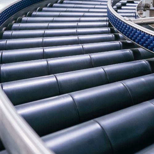 Custom plastic conveyor rollers
