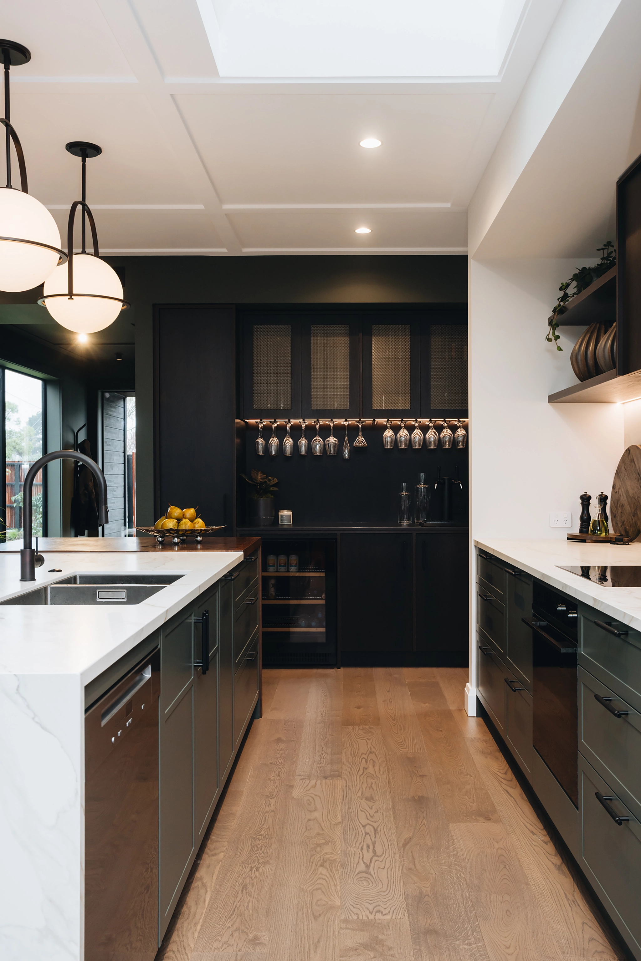 Premium timber flooring in architect’s own home
