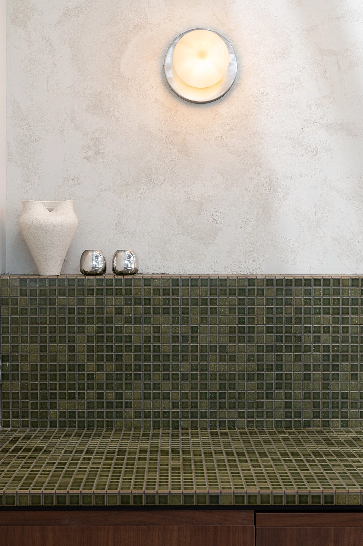 RMI Interiors designed kitchen featuring walnut veneer