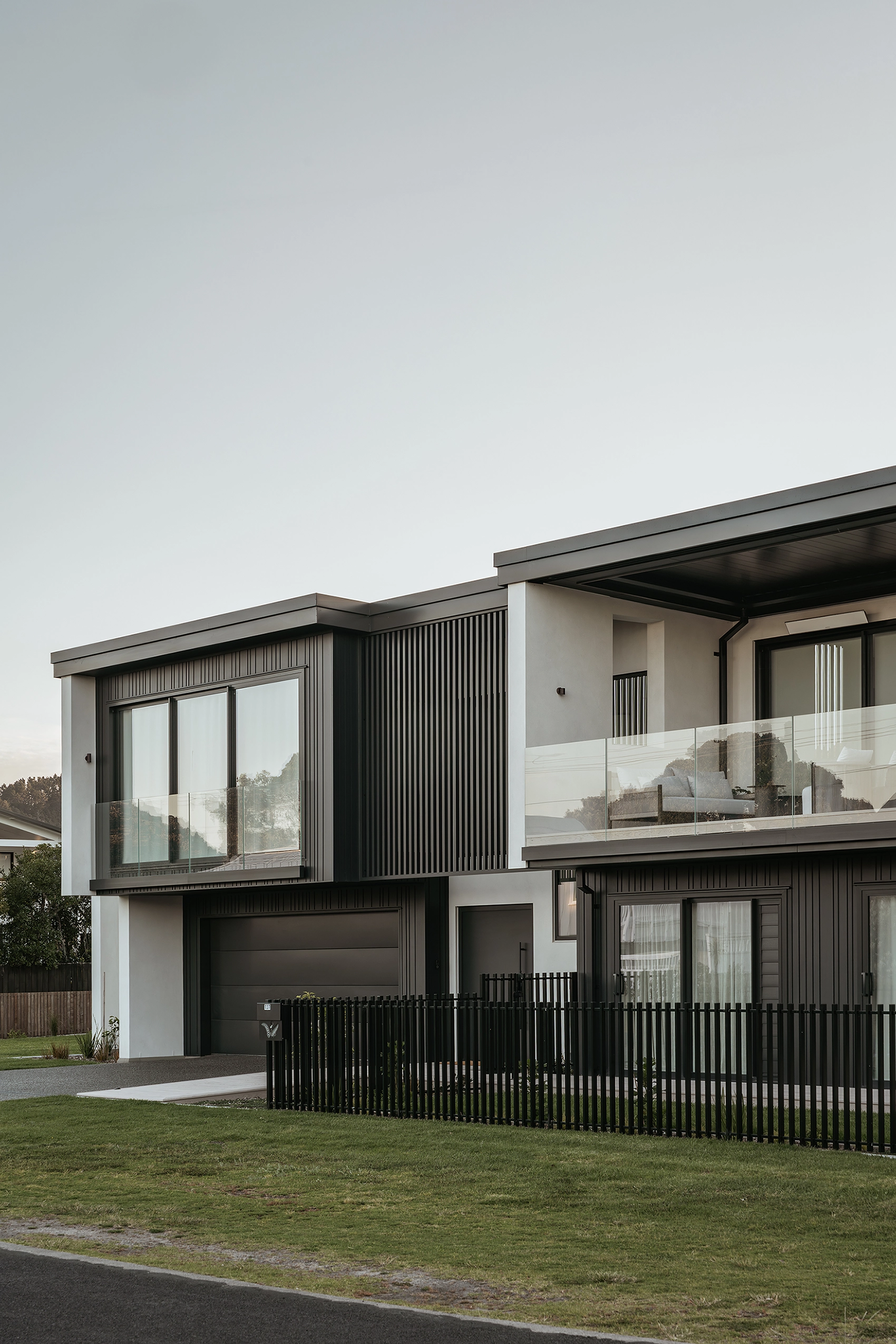 Coastal NZ home with pale engineered timber flooring