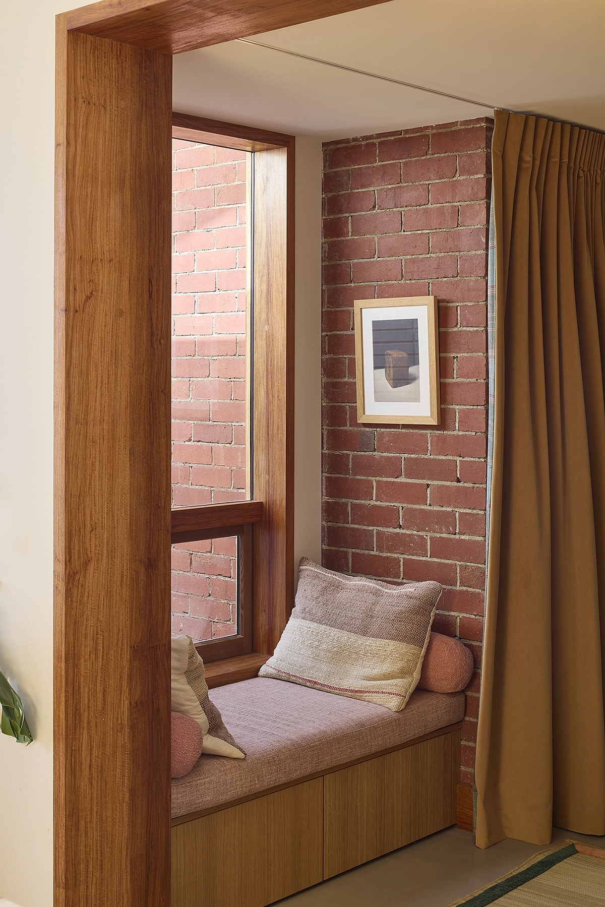 European oak joinery in renovated 1930s home