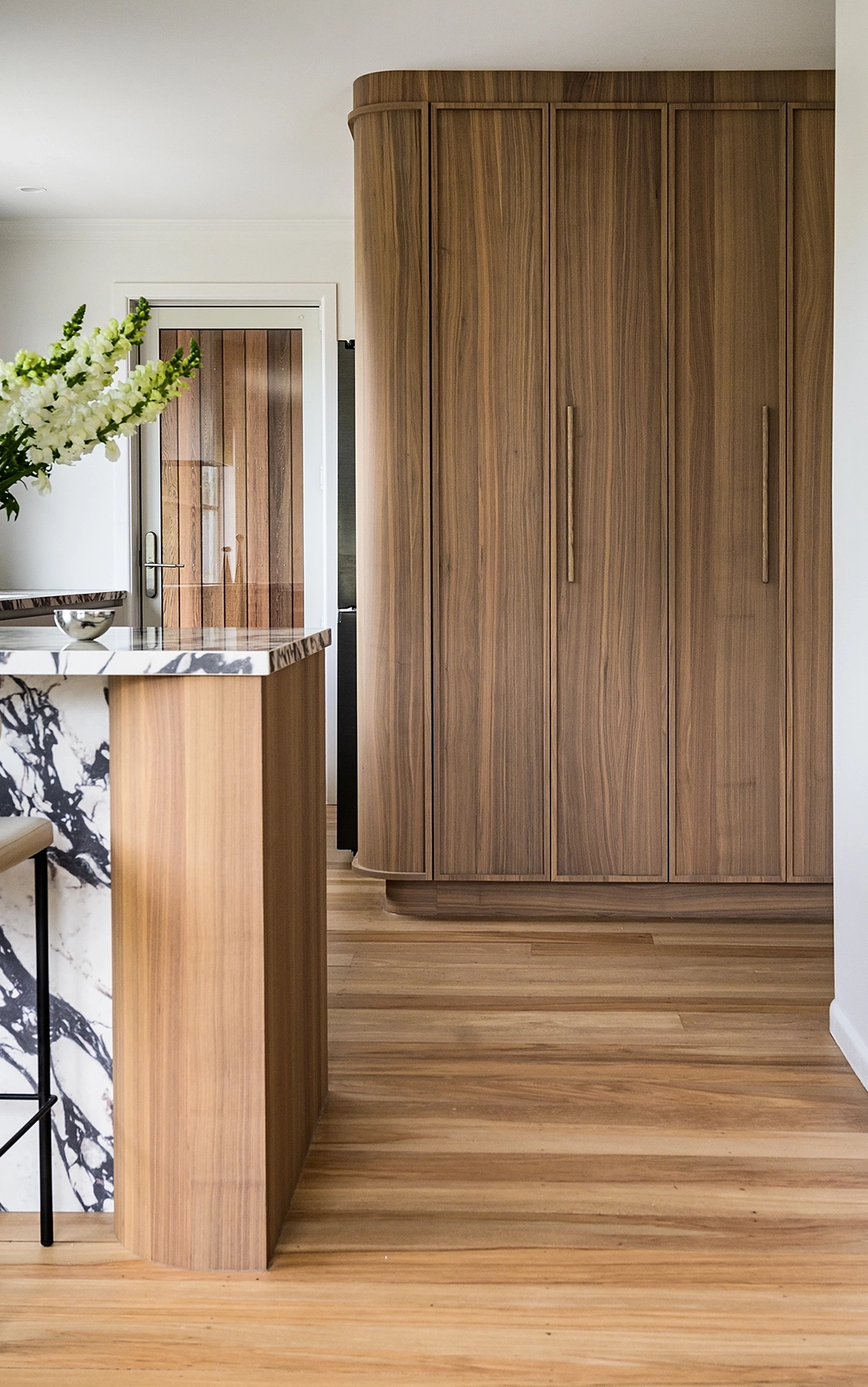 Frozen Walnut Veneer Panel