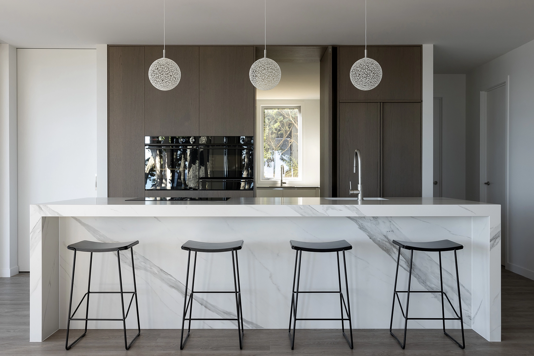 Oakura Home with prefinished timber veneer NZ joinery inspired by coastal Taranaki landscape