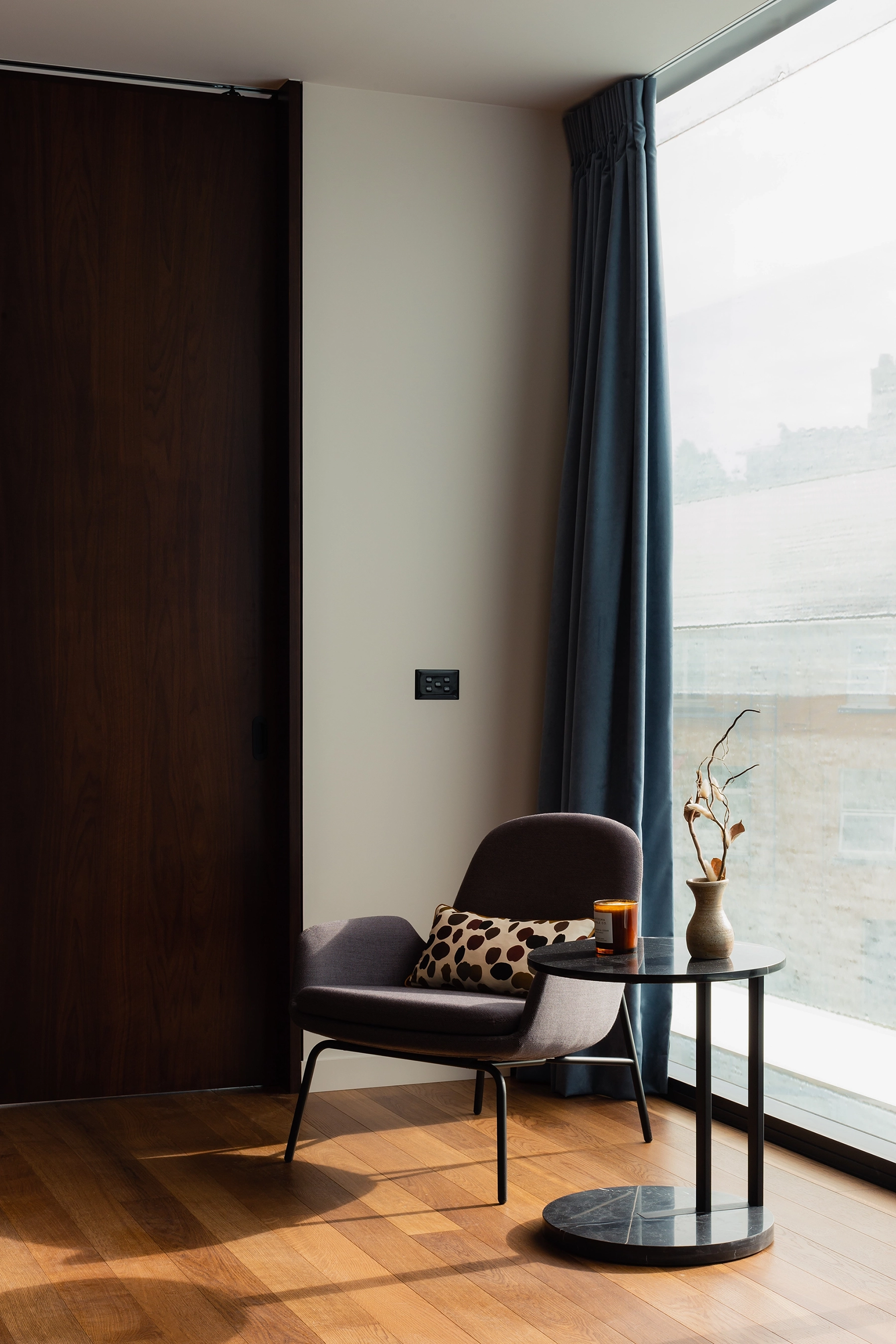 EBB Dunedin boutique hotel with narrow timber flooring planks throughout all guest floors