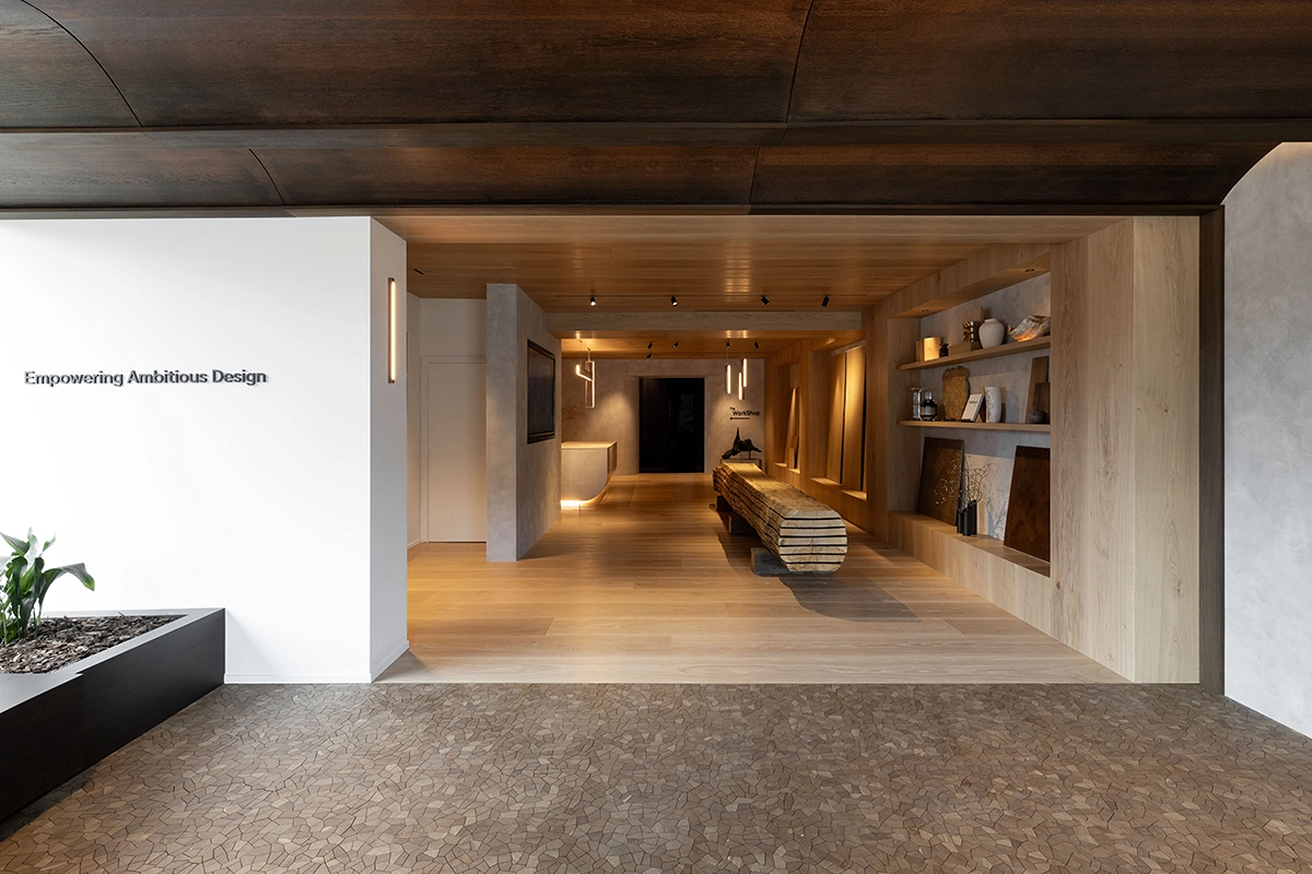 VidaSpace Christchurch timber flooring showroom