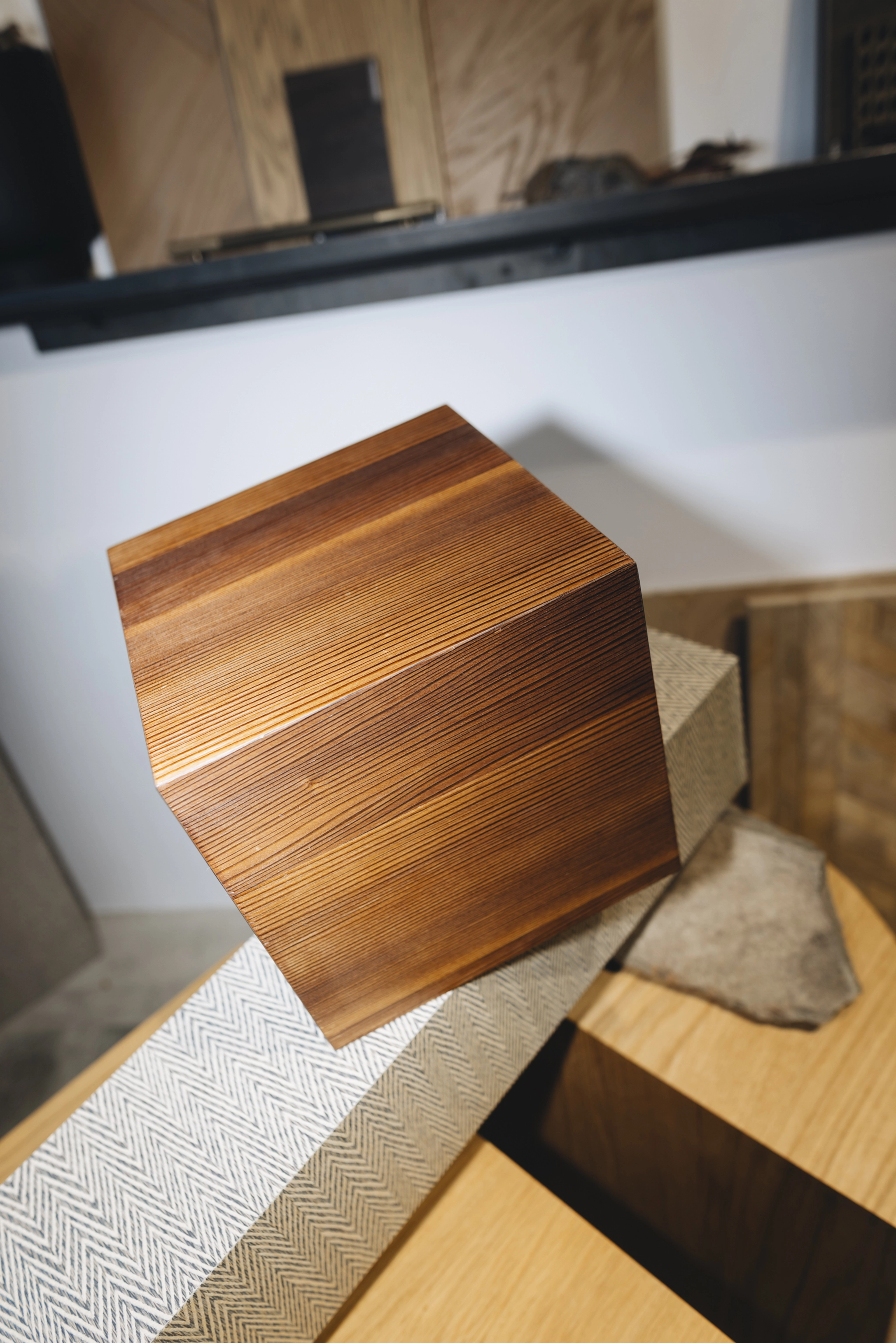 Timber panels featured in VidaSpace Wellington Showroom display