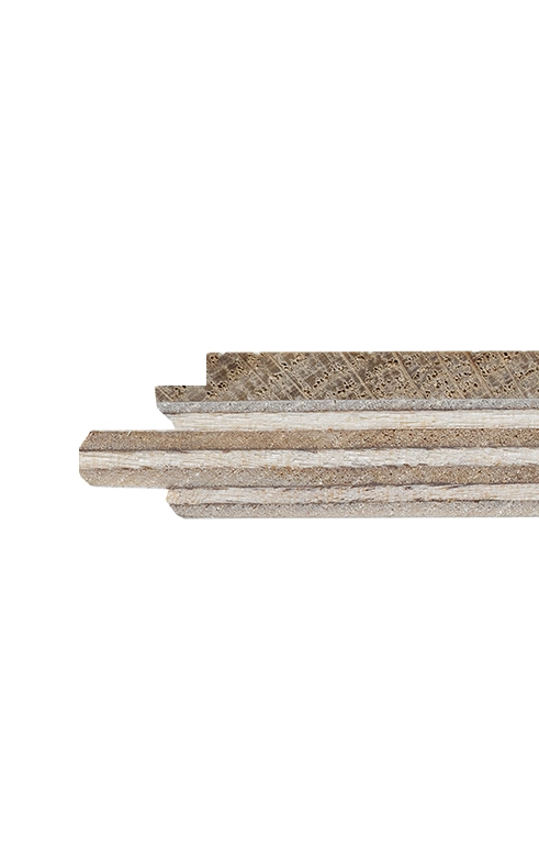 Negative detail timber profile