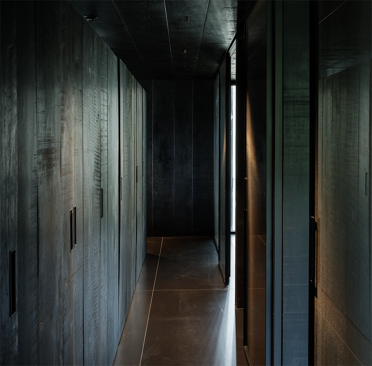 Hand Grade Consul - Black Textured Timber Flooring