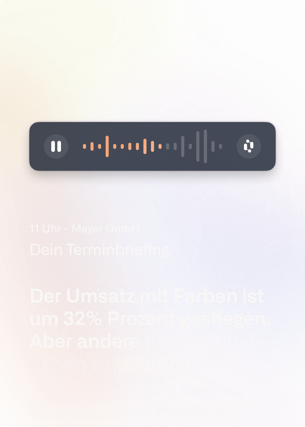 Meetingvorbereitung mit Acto