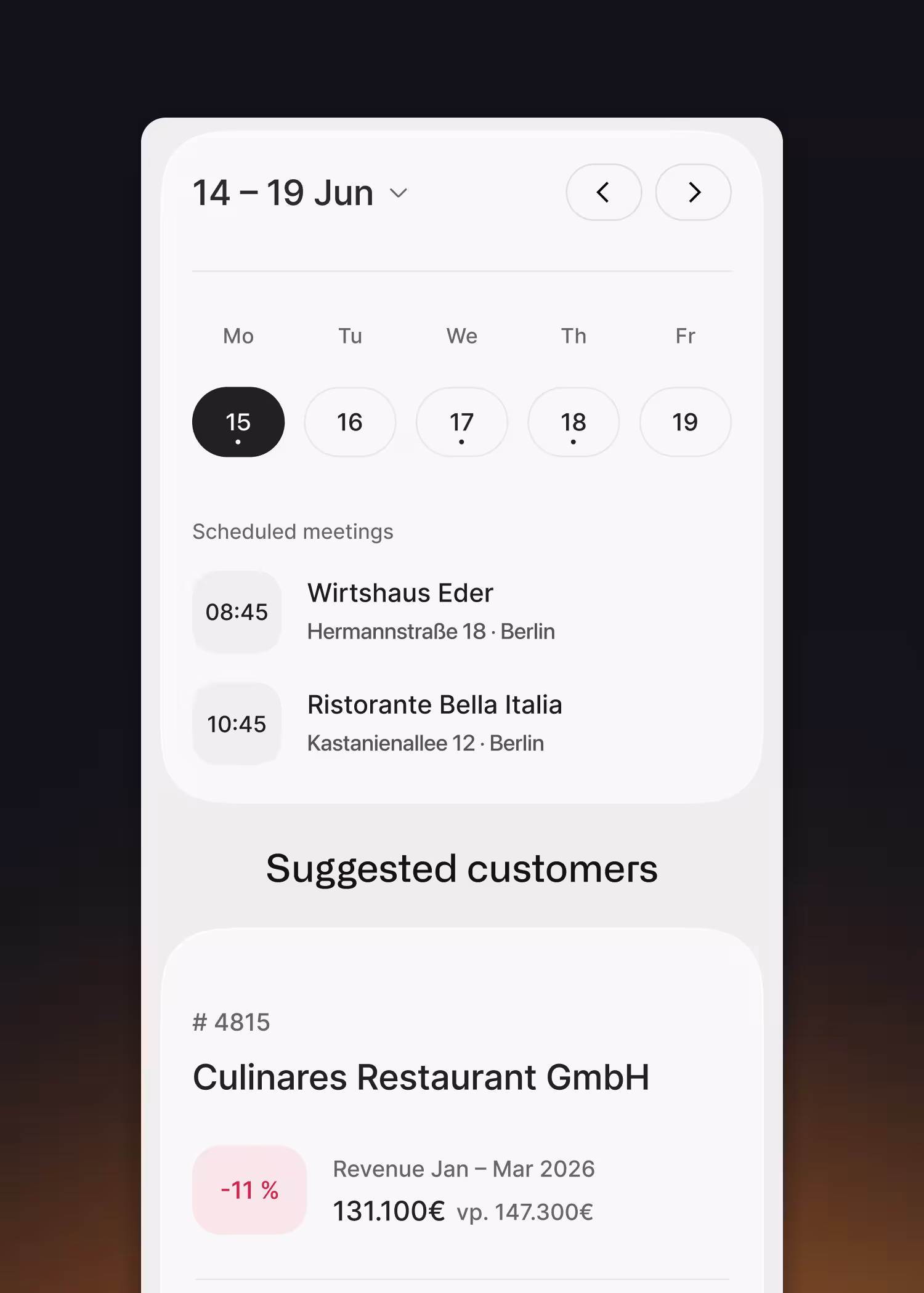 Visit planning with AI software in field service