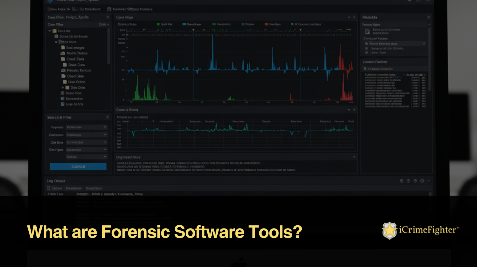 What are forensic software tools?