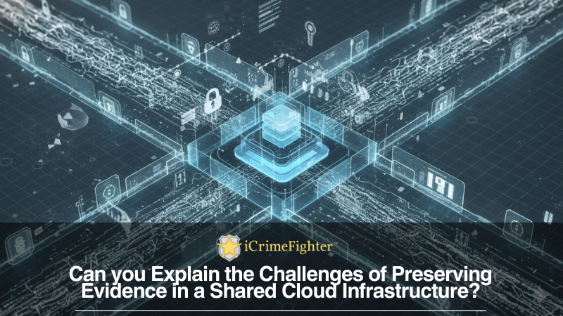 Challenges in preserving evidence in shared cloud infrastructures