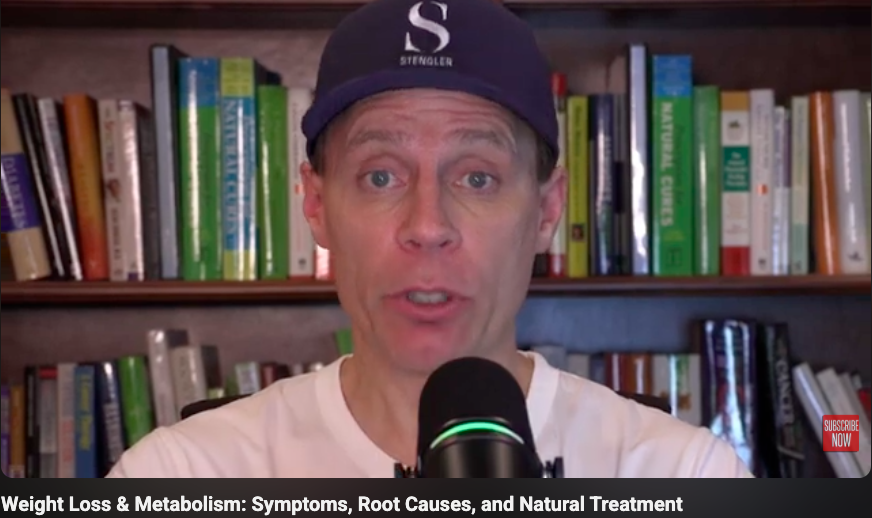 Dr Stengler discusses Weight Loss & Metabolism: Symptoms, Root Causes, and Natural Treatment