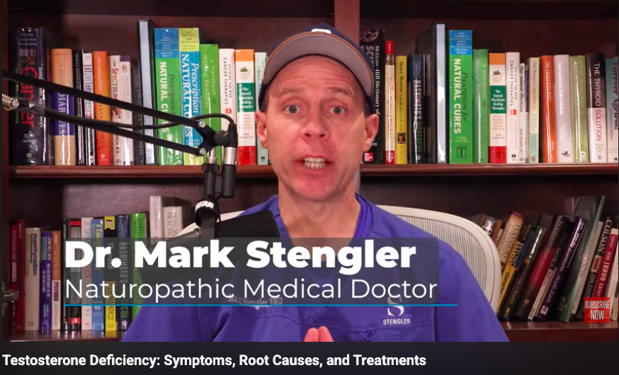 Dr Stengler discusses Testosterone Deficiency: Symptoms, Root Causes, and Treatments