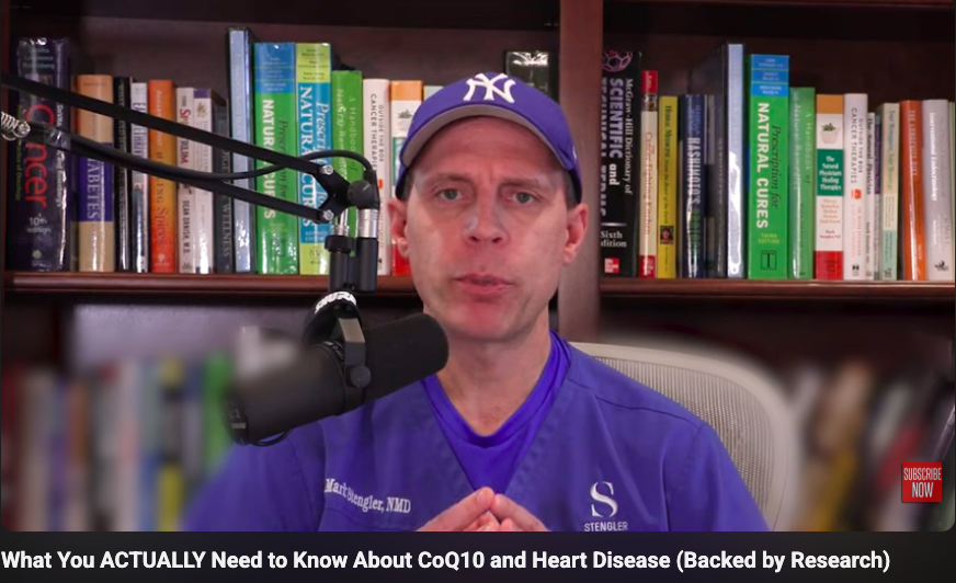 Dr Stengler discusses What You ACTUALLY Need to Know About CoQ10 and Heart Disease (Backed by Research)
