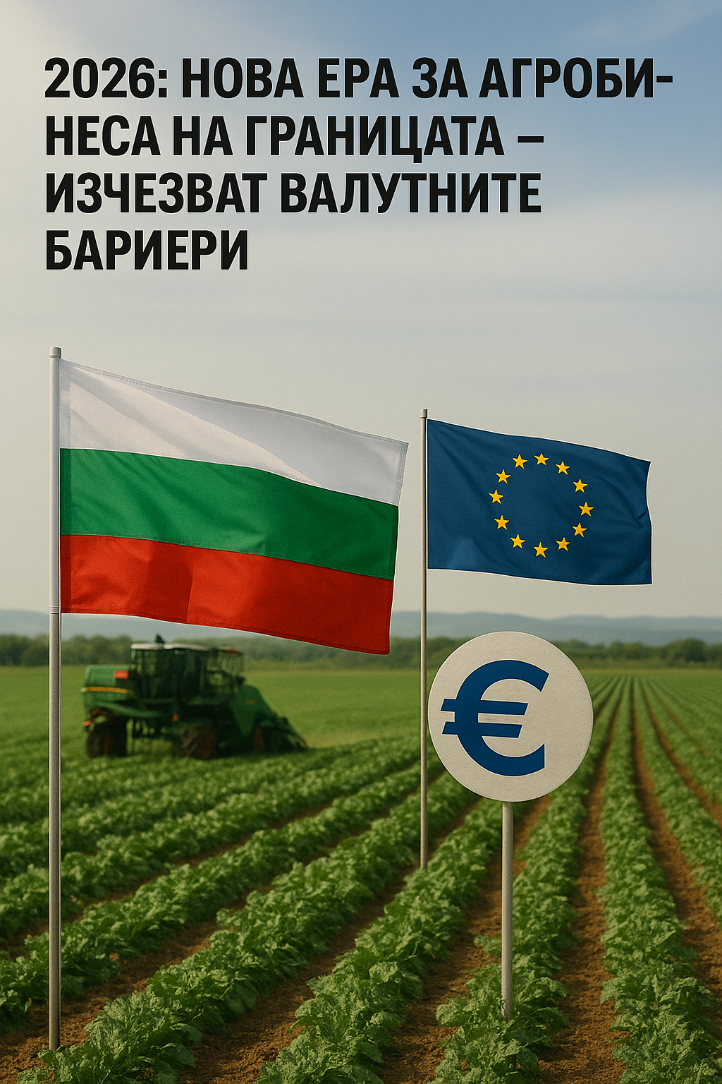 2026: Нова Ера за Агробизнеса на Границата – Изчезват Валутните Бариери