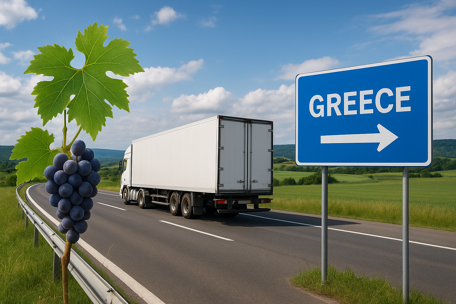 Пътят към Печалбата: Ключови Инфраструктурни Проекти Ускоряват Доставките на Свежа Продукция към Гърция 🛣️🍇