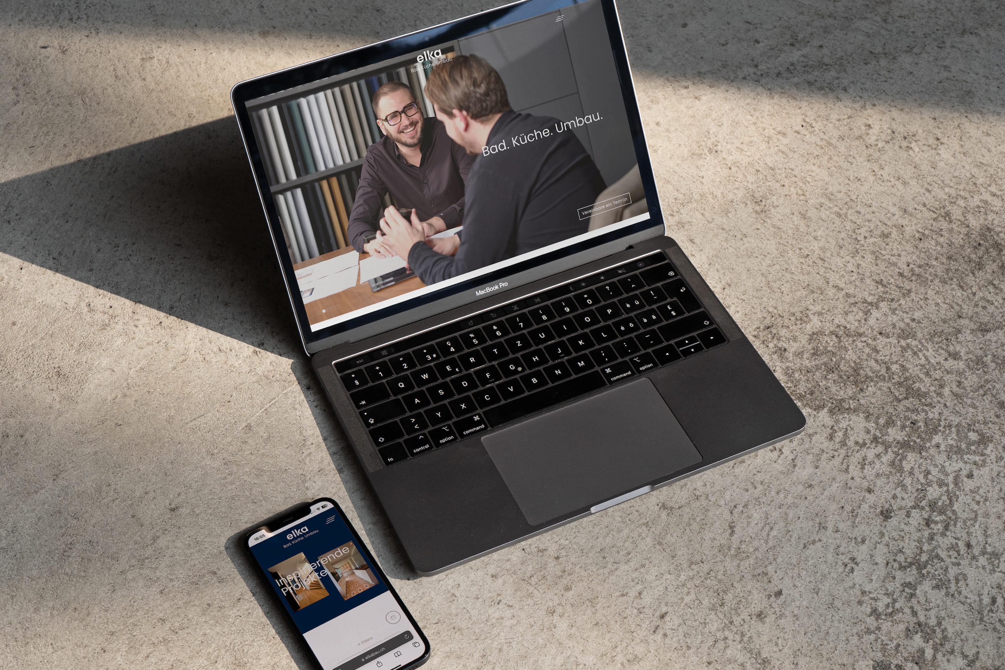 Mit klarer Strategie, authentischer Bildwelt und interaktiver Website schaffen wir mehr Sichtbarkeit und Vertrauen für elka.