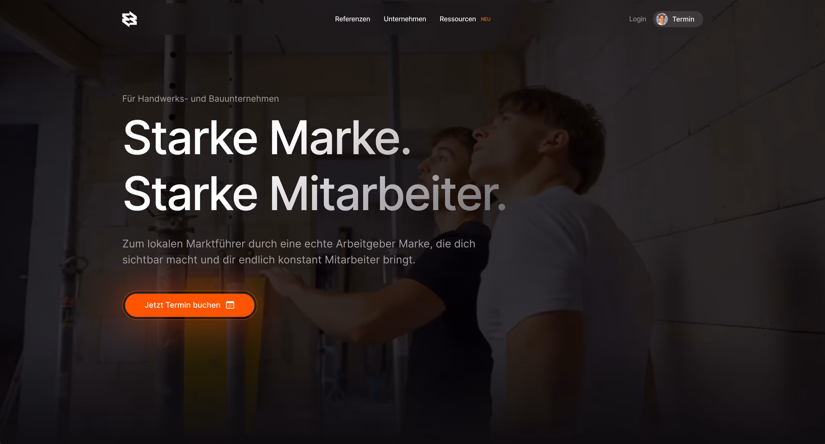 Medien Baustelle Website