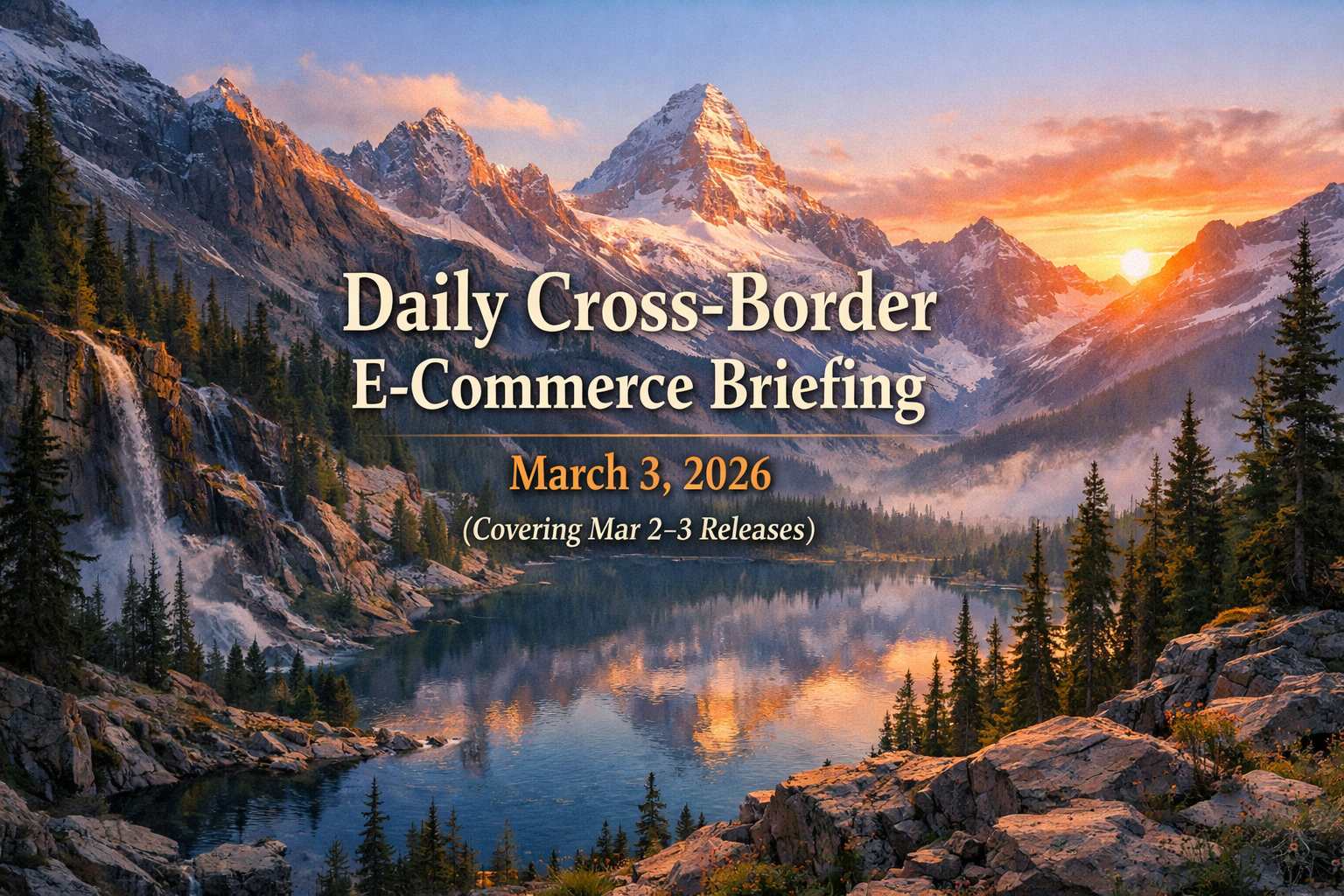 Shopify Discount Logic Updates, Ad Signal Instability, and Middle East Shipping Disruptions: How Cross-Border Dropshipping Stores Protect Margin and Conversion
