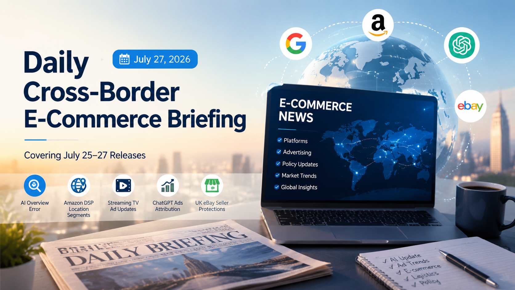 Cross-Border E-Commerce Insights: Google AI Overview Errors, Amazon DSP Targeting, and Search Volatility Spikes