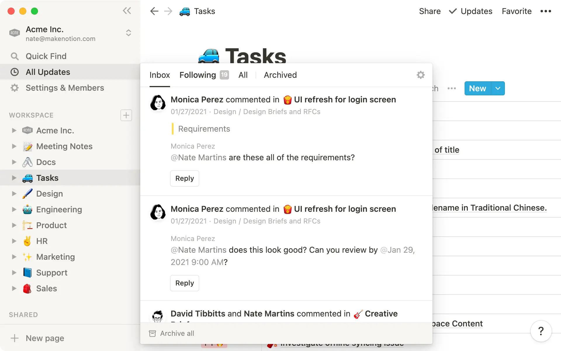 Notion: Tips to keep your team's Notion pages up to date