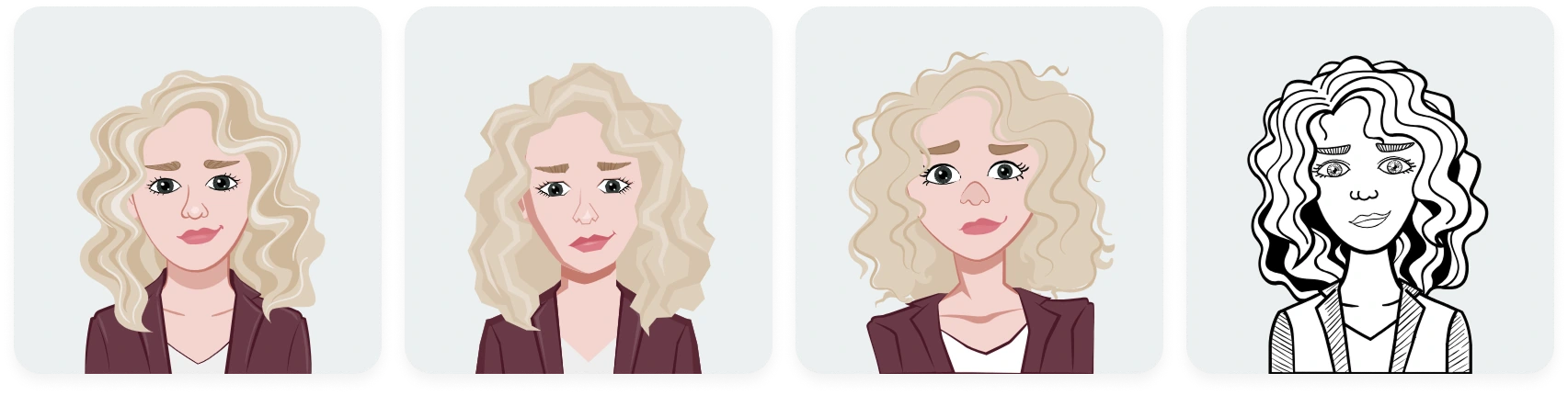 Free avatar maker:簡單直觀的歐美風頭像編輯器