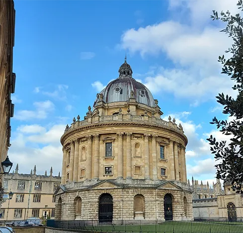 A photo of The Oxford University Building