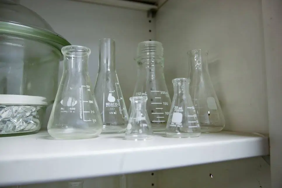A photo of some tools in the lab